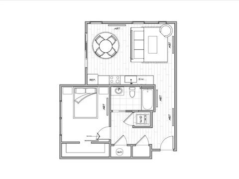 bedroom floor plan of a home professional residences